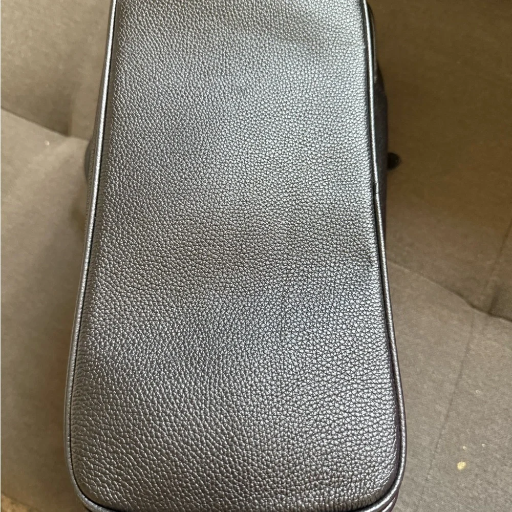 Michael Kors Black Pebbled Leather Tote